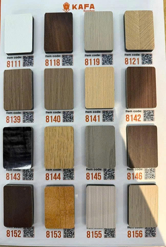 Thi công tấm ốp than tre